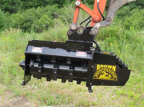 tree cutter thumb for mini excavator|raptor mulcher mini excavators.